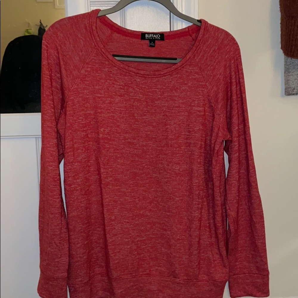 Super soft red sweater